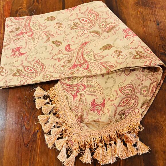 Festive Table Runner- Mantle Cover - Good for Holidays and Special Occasions - Picture 2 of 4